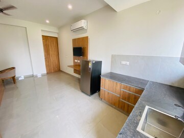 Living Room in Studio Builder Floor at Sector 50 – for Rent