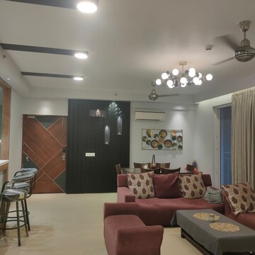 Living Room in 3 BHK Apartment at Conscient Heritage Max, Sector 102 – for Rent