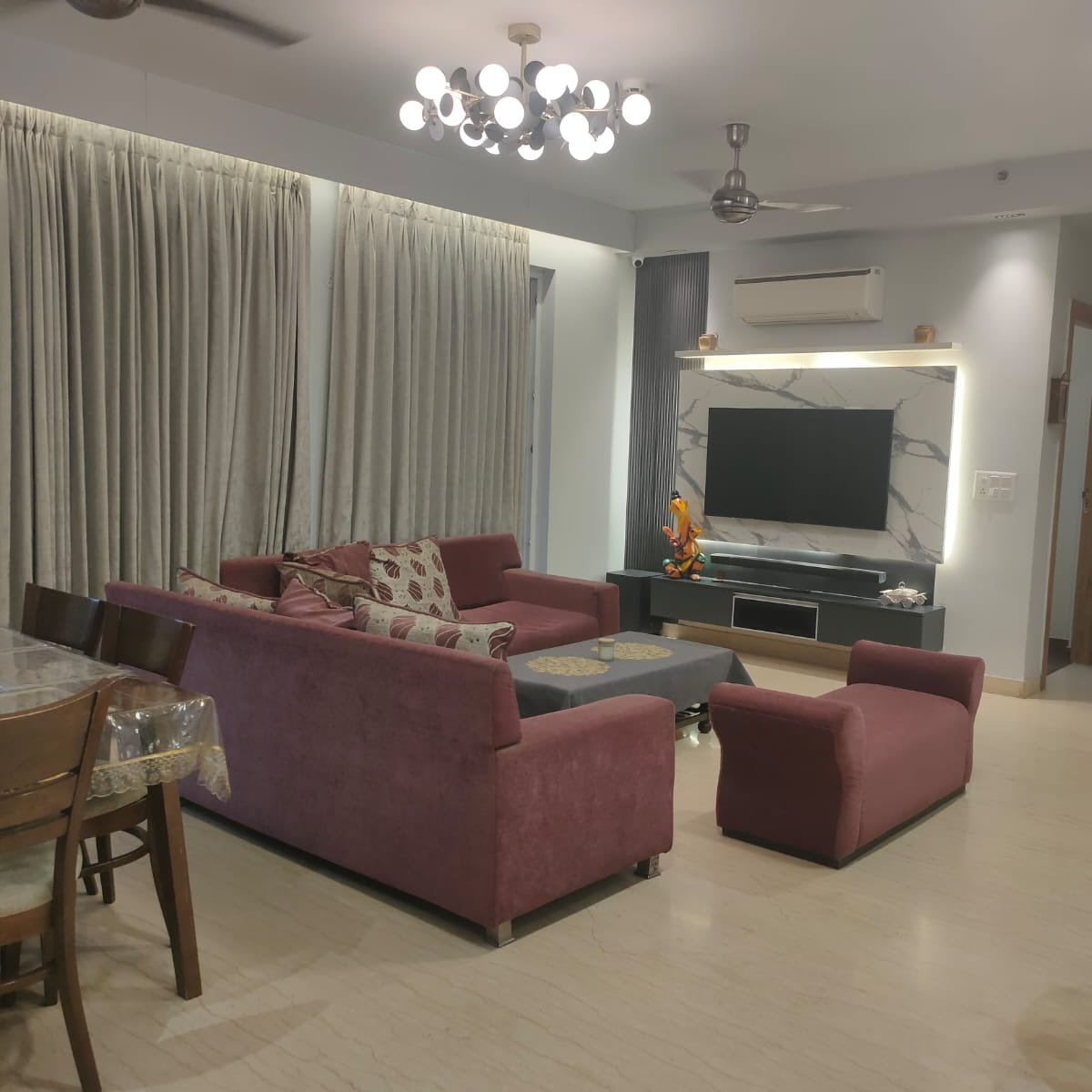 3 BHK + Servant Room,Extra Room Apartment For Rent in Conscient Heritage Max