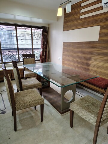 Living Room in 3 BHK Apartment at L Nagpal Jaswant Heights, Khar West – for Rent
