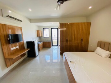 Kitchen in Studio Builder Floor at Sector 50 – for Rent