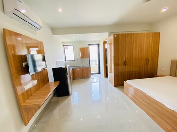 Kitchen in Studio Builder Floor at Sector 50 – for Rent