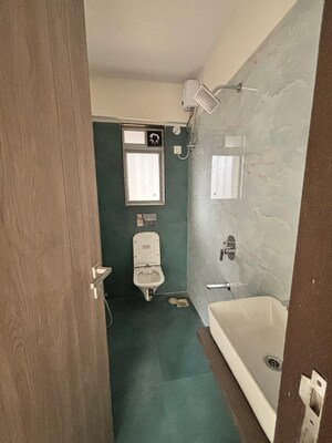 Bathroom in 1 BHK Apartment at Laxmi Vishwa Vihang Heights, Dahisar East – for Rent
