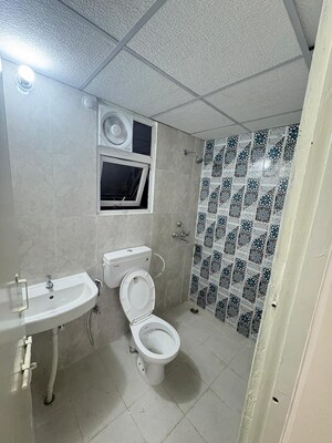 Bathroom in 2 BHK Apartment at Signature The Millennia 3, Sector 37d – for Rent