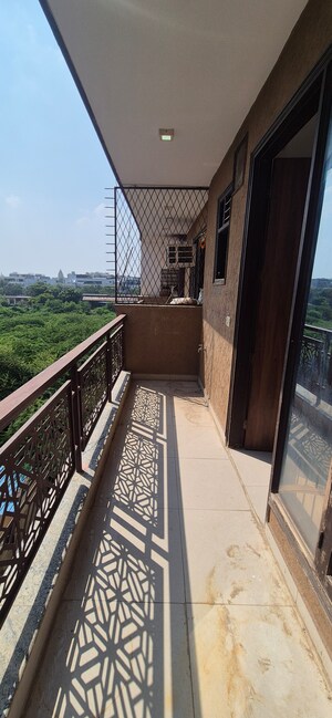 Balcony in 2 BHK Builder Floor at Chattarpur – for Rent