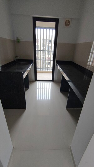 Kitchen in 1 BHK Apartment at Lodha Palava Downtown, Dombivli East – for Rent