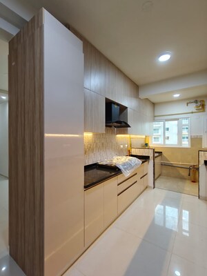 Kitchen in 3 BHK Apartment at L&T Raintree Boulevard, Hebbal – for Rent