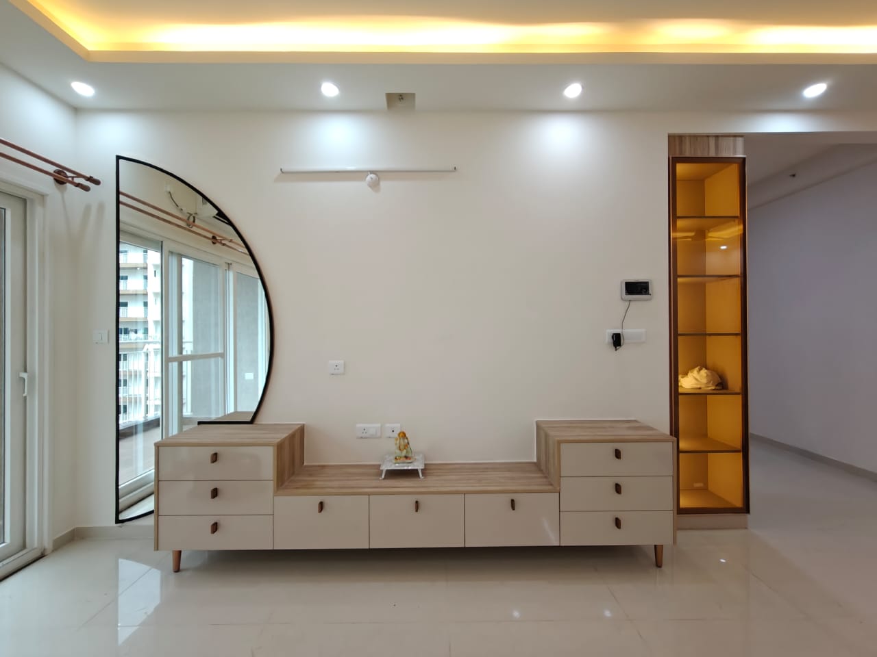 3 BHK Apartment For Rent in L&T Raintree Boulevard