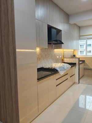 Kitchen in 3 BHK Apartment at L&T Raintree Boulevard, Hebbal – for Rent