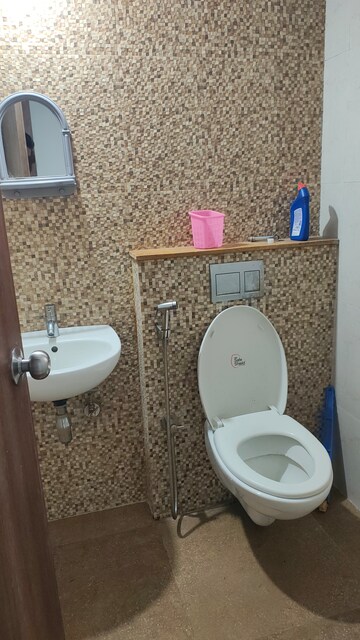 Bathroom in 2 BHK Apartment at Lodha Palava Downtown, Dombivli East – for Rent