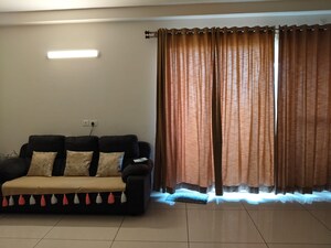 Living Room in 3 BHK Apartment at Prestige Lakeside Habitat, Varthur – for Rent