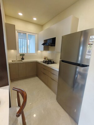 Kitchen in 1 BHK Builder Floor at Raheja Lunaris, Juinagar – for Sale