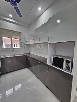 Kitchen in 1 RK Apartment at Oasis Green, Patiala Road – for Rent