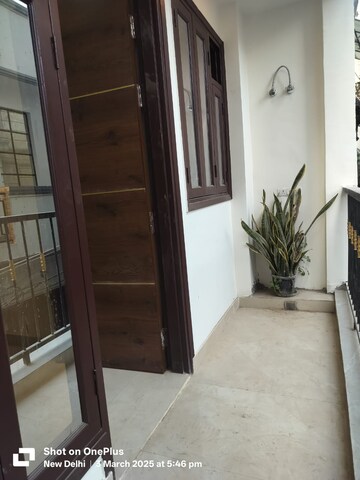 Balcony in 1 BHK Apartment at Palm Residency Chhatarpur, Chattarpur – for Rent