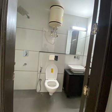 Bathroom in 3 BHK Builder Floor at Chattarpur – for Rent