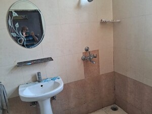 Bathroom in 3 BHK Apartment at Milton Tower, Vip Road – for Rent