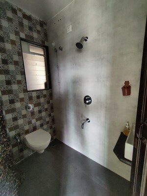Attached Bathroom in 2 BHK Apartment at Vihang Valley Phase 3, Kasarvadavali – for Rent