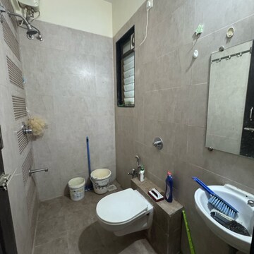 Bathroom in 2 BHK Apartment at Bhandup West – for Rent