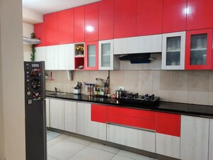 Kitchen in 3 BHK Apartment at Prestige Royale Gardens, Gantiganahalli – for Rent