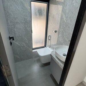 Bathroom in 1 BHK Apartment at Silver Arch Eden woods, Shashtri Nagar – for Rent