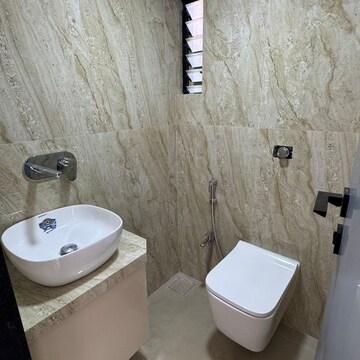 Bathroom in 1 BHK Apartment at Silver Arch Eden woods, Shashtri Nagar – for Rent
