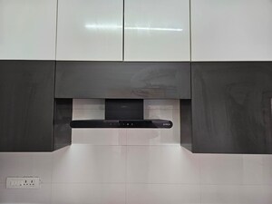 Kitchen in 2 BHK Apartment at Bhartiya Nikoo Homes, Thanisandra Main Road – for Rent