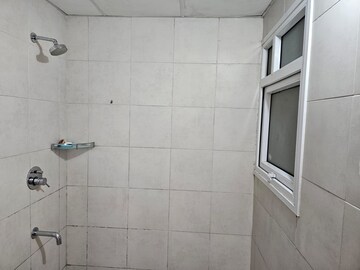 Bathroom in 2 BHK Apartment at Bhartiya Nikoo Homes, Thanisandra Main Road – for Rent