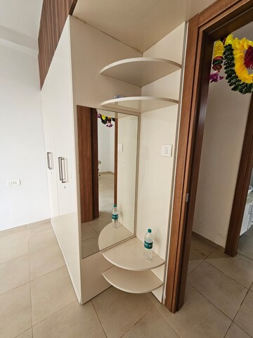 Building Lobby in 2 BHK Apartment at Bhartiya Nikoo Homes, Thanisandra Main Road – for Rent