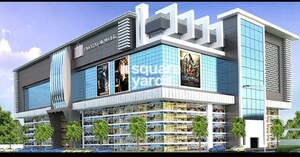  Office Space – Exterior View View at MIPL Platinum Mall, Sushant Golf City - for Rent