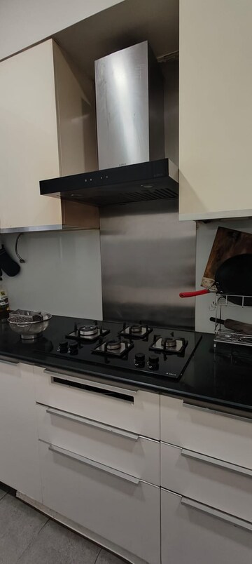 Kitchen in 3 BHK Apartment at Lodha New Cuffe Parade, Wadala – for Rent