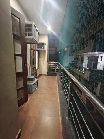 Balcony in 2 BHK Builder Floor at Ansal Sushant Lok I, Sector 43 – for Rent