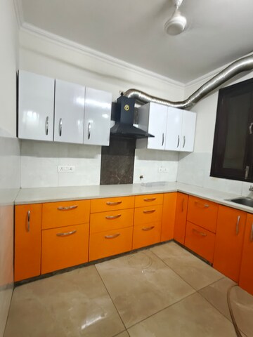 Kitchen in 2 BHK Builder Floor at Ansal Sushant Lok I, Sector 43 – for Rent