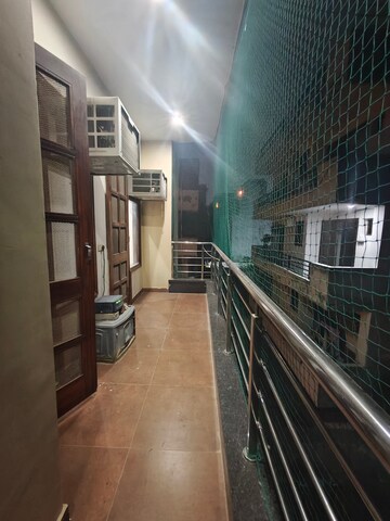 Balcony in 2 BHK Builder Floor at Ansal Sushant Lok I, Sector 43 – for Rent