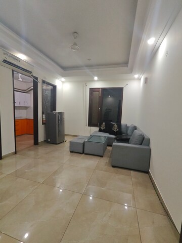 Living Room in 2 BHK Builder Floor at Ansal Sushant Lok I, Sector 43 – for Rent