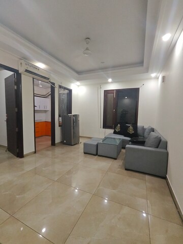 Living Room in 2 BHK Builder Floor at Ansal Sushant Lok I, Sector 43 – for Rent