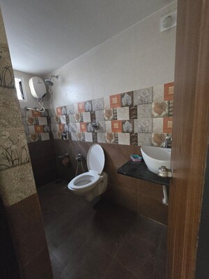Bathroom in 3 BHK Apartment at Harni Road – for Rent