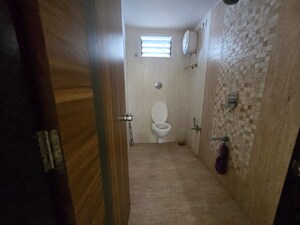 Bathroom in 3 BHK Apartment at Harni Road – for Rent