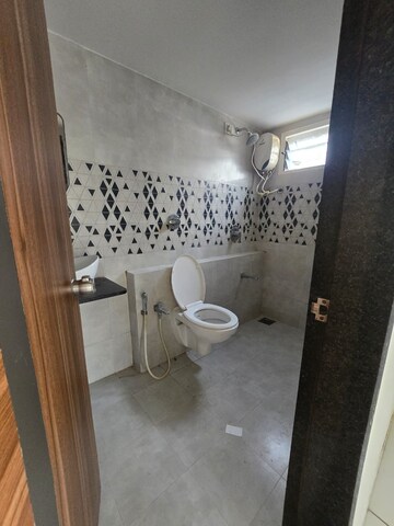 Bathroom in 3 BHK Apartment at Harni Road – for Rent