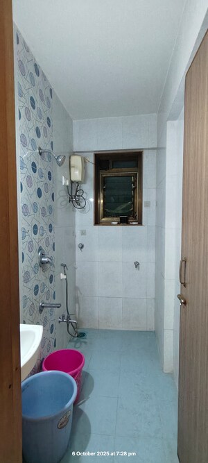 Bathroom in 2 BHK Apartment at Bhandup West – for Rent