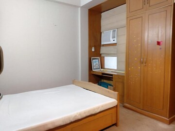 Bedroom in 3.5 BHK Builder Floor at Vasant Vihar – for Rent
