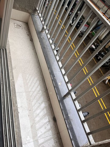Balcony in 2 BHK Apartment at Ashar Metro Towers, Vartak Nagar – for Sale