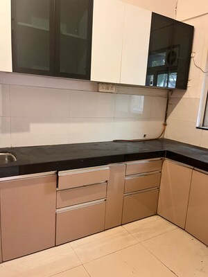 Kitchen in 2 BHK Apartment at Ashar Metro Towers, Vartak Nagar – for Sale