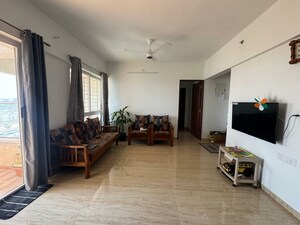 Living Room in 3 BHK Apartment at VTP Leonara, Mahalunge – for Rent