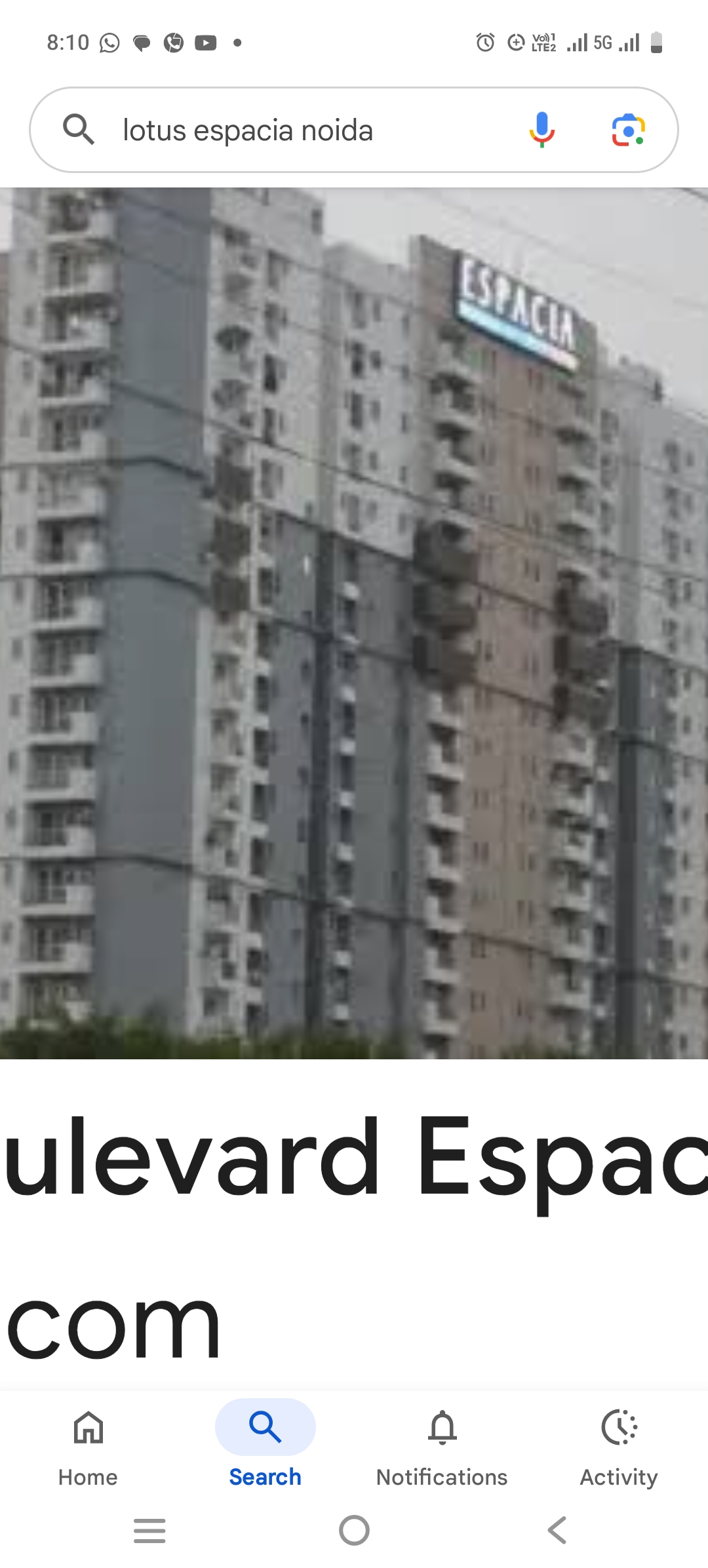 3 BHK + Pooja Room,Servant Room,Study Room Apartment For Rent in 3C Lotus Boulevard Espacia