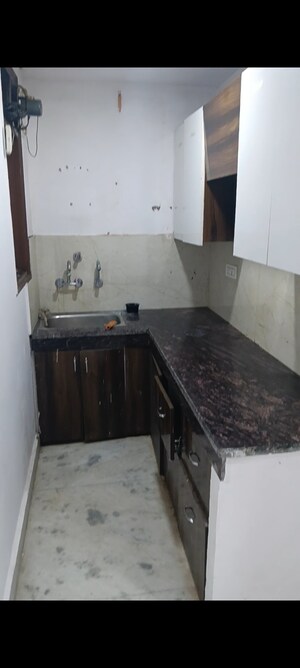 Kitchen in 2 BHK Builder Floor at Govindpuri – for Rent