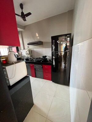Kitchen in 2.5 BHK Apartment at Radha Madhav, Borivali East – for Rent