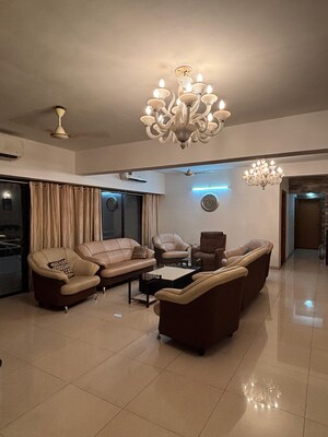 Living Room in 4 BHK Apartment at Vascon Marigold, Kalyani Nagar – for Sale