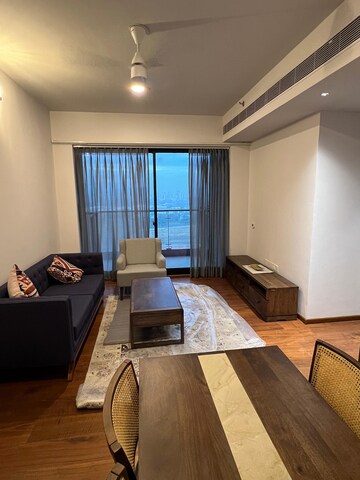 Living Room in 2 BHK Apartment at Krisumi Waterside Residences The Forest Reserve, Sector 36a – for Rent