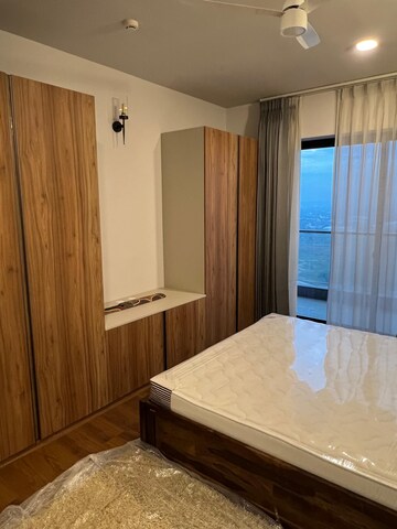 Bedroom in 2 BHK Apartment at Krisumi Waterside Residences The Forest Reserve, Sector 36a – for Rent