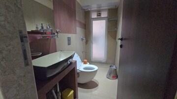 Bathroom in 3 BHK Apartment at Vashi – for Sale